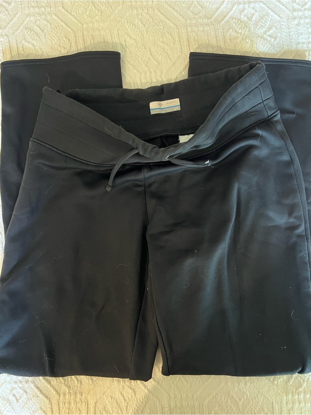 Columbia Black Drawstring Active Pants